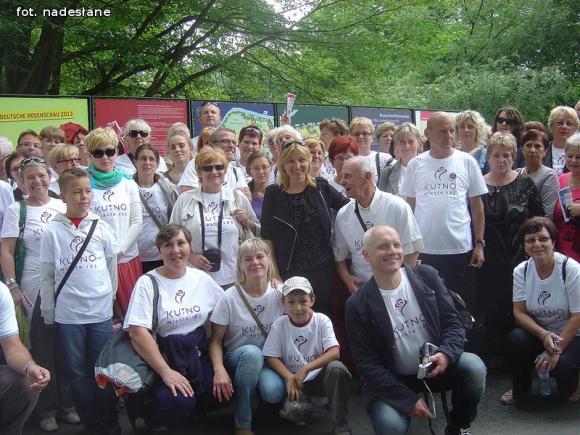 Kutnowianie w Ogrodzie Różanym w Forst