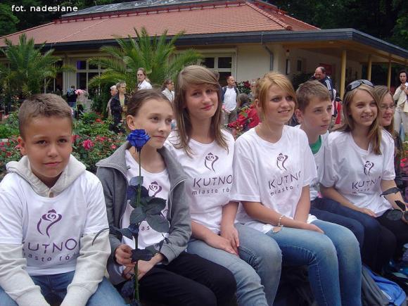 Kutnowianie w Ogrodzie Różanym w Forst