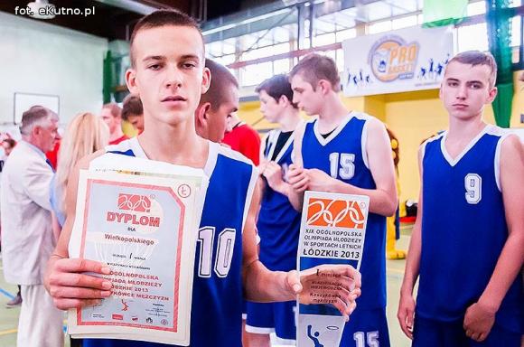 Wielkopolskie wygrało Ogólnopolską Olimpiadę Młodzieży w Koszykówce