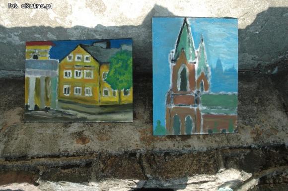 Pejzaże i budynki. Twórczość kutnian na malarskich warsztatach w centrum miasta