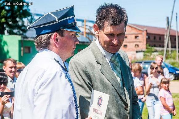 Zawody strażackie w Oporowie. OSP Skórzewa górą