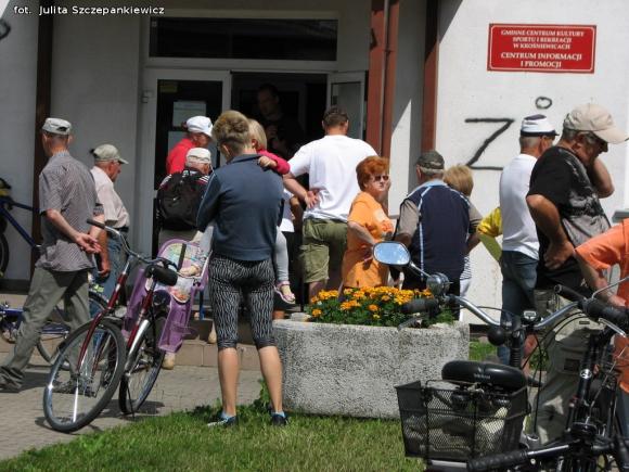 Julita Szczepankiewicz: Krośniewiccy rowerzyści w Besiekierach