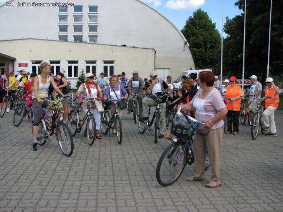 Julita Szczepankiewicz: Krośniewiccy rowerzyści w Besiekierach