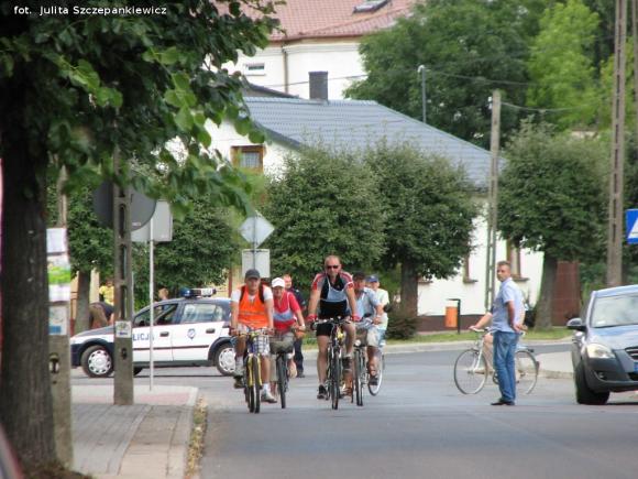 Julita Szczepankiewicz: Krośniewiccy rowerzyści w Besiekierach