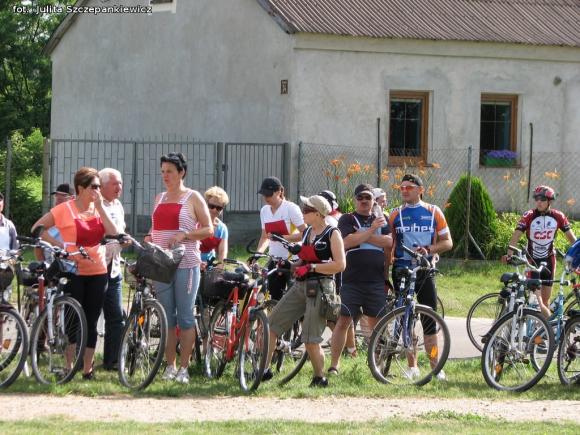 Julita Szczepankiewicz: Krośniewiccy rowerzyści w Besiekierach