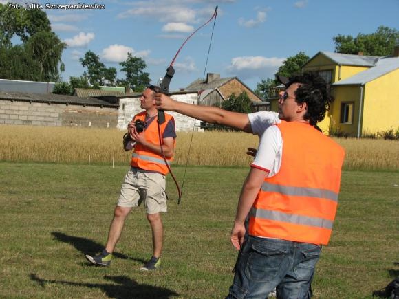Julita Szczepankiewicz: Krośniewiccy rowerzyści w Besiekierach