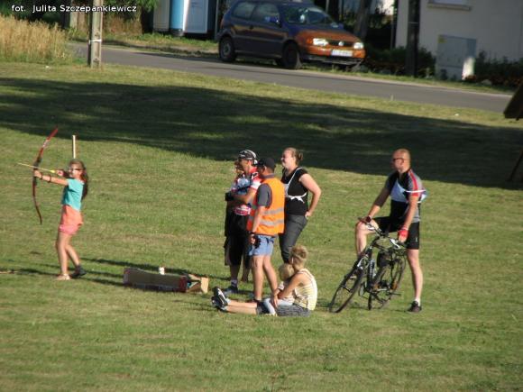 Julita Szczepankiewicz: Krośniewiccy rowerzyści w Besiekierach