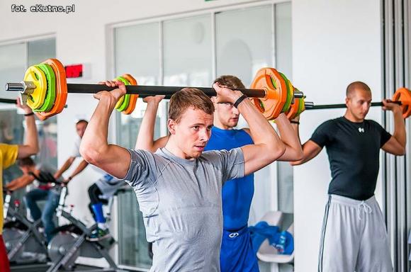 Koszykarze KKS Pro-Basket Kutno na zajęciach Magic Bar