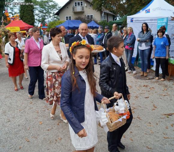 Dożynki gminne w Oporowie