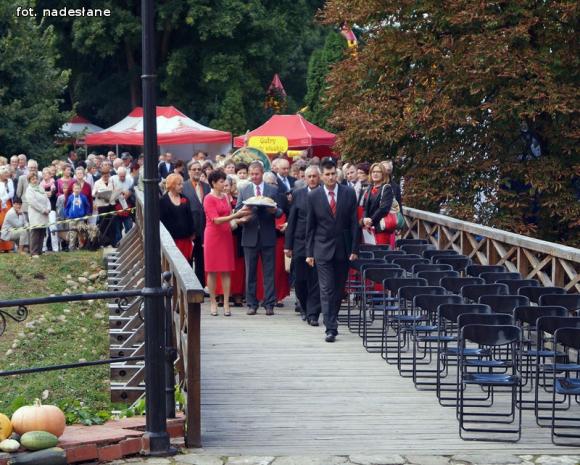 Dożynki gminne w Oporowie