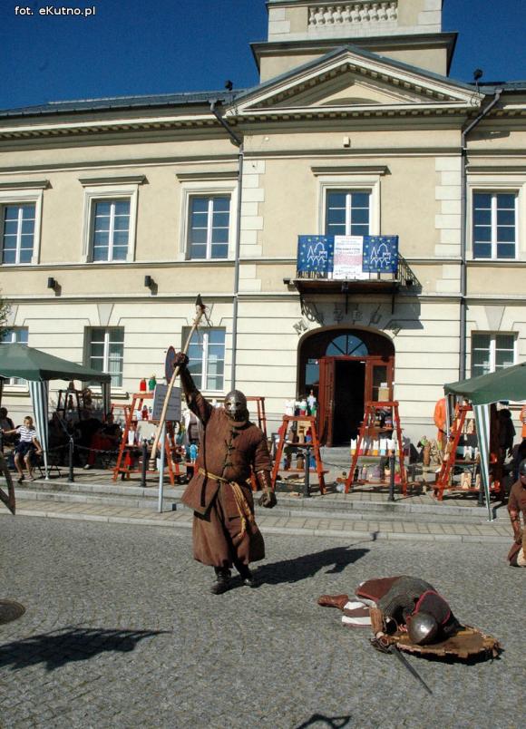 Wojowie  Kolovratu na Europejskich Dniach Dziedzictwa w Kutnie