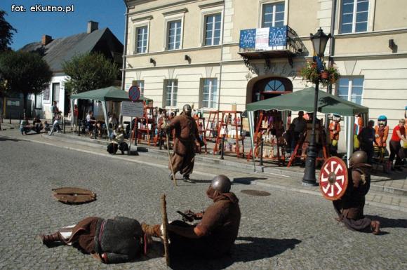 Wojowie  Kolovratu na Europejskich Dniach Dziedzictwa w Kutnie