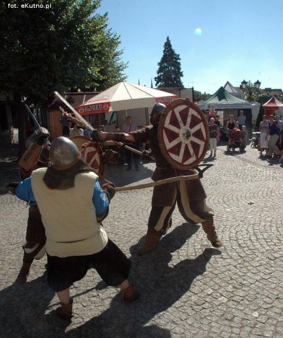 Wojowie  Kolovratu na Europejskich Dniach Dziedzictwa w Kutnie