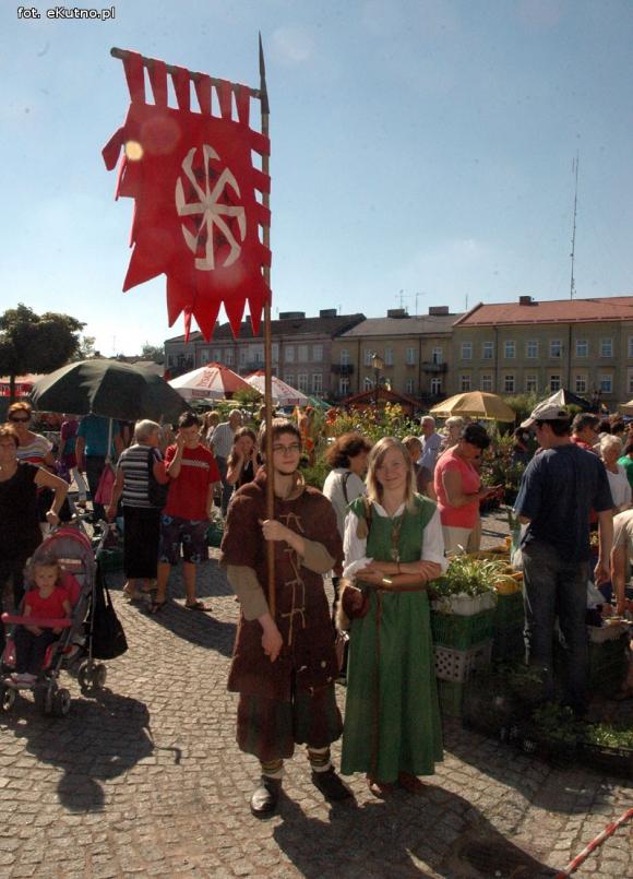 Wojowie  Kolovratu na Europejskich Dniach Dziedzictwa w Kutnie