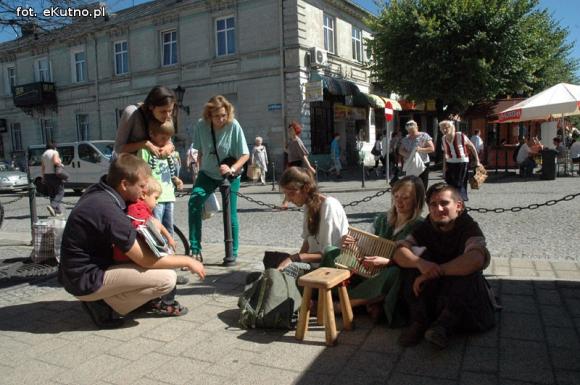 Wojowie  Kolovratu na Europejskich Dniach Dziedzictwa w Kutnie