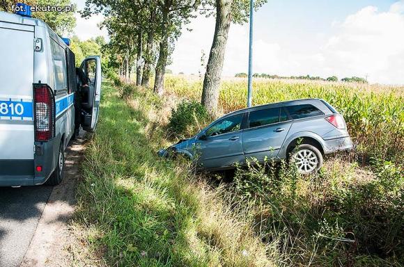Wypadł z drogi na Oporowskiej