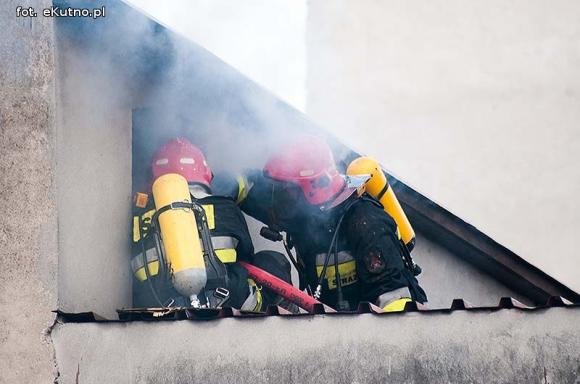 Pożar na ulicy Słowackiego