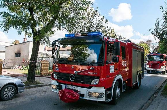 Pożar na ulicy Słowackiego