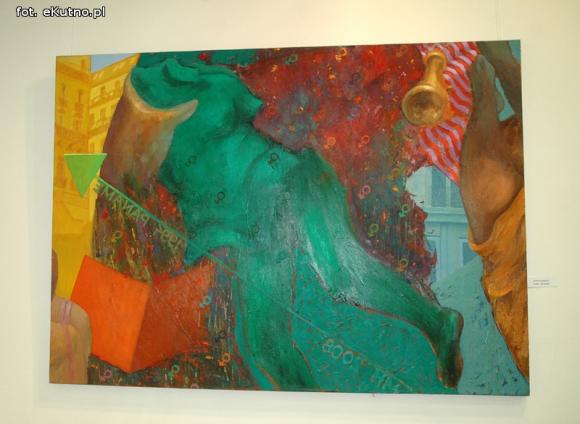 Życie to święto. Obrazy Marka Haładudy w Galerii KDK