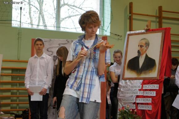 Ślubowanie pierwszoklasistów w Trójce