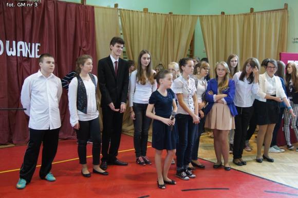 Ślubowanie pierwszoklasistów w Trójce