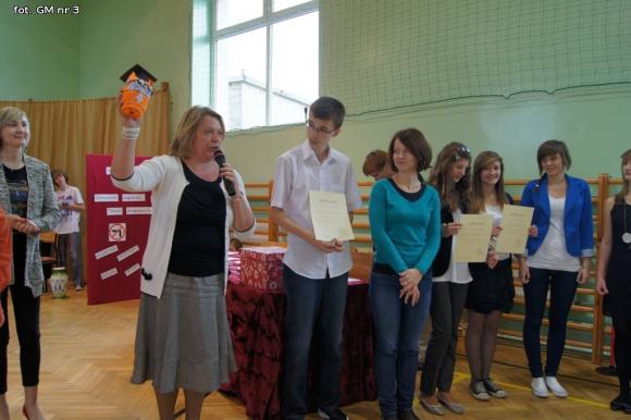 Ślubowanie pierwszoklasistów w Trójce