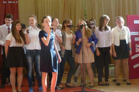 Ślubowanie pierwszoklasistów w Trójce