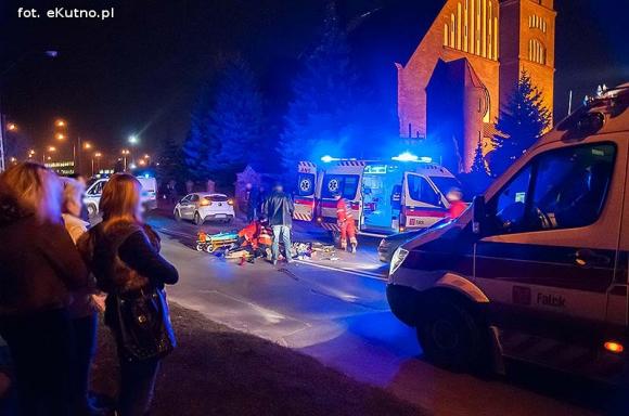 Piesza zginęła na pasach