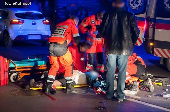 Piesza zginęła na pasach