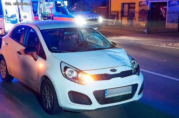 Piesza zginęła na pasach