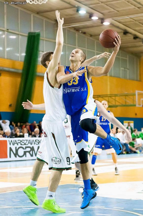 Polfarmex Kutno wygrywa w Warszawie