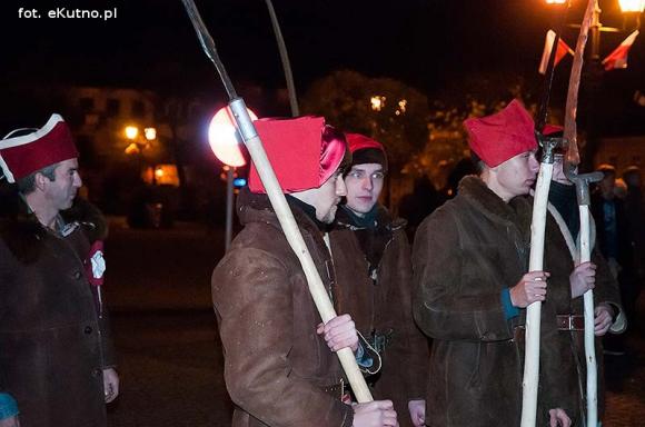 Obrazki z Powstania na placu w Kutnie