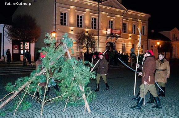 Obrazki z Powstania na placu w Kutnie