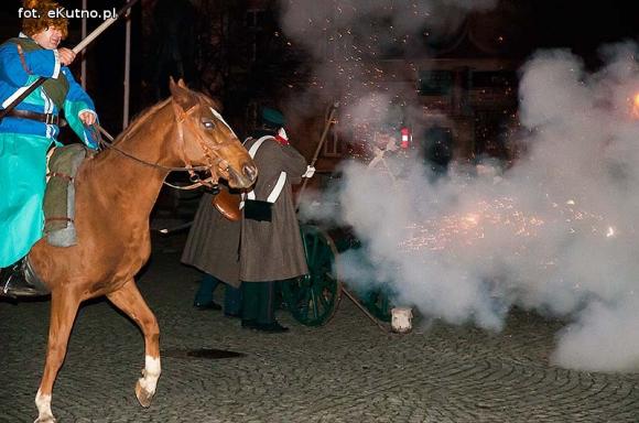 Obrazki z Powstania na placu w Kutnie