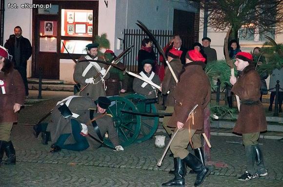 Obrazki z Powstania na placu w Kutnie