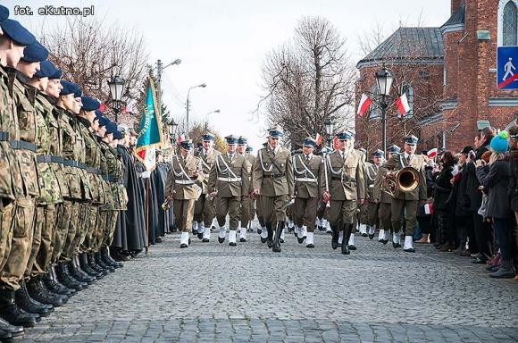Dzień wcześniej w Kutnie mieszkańcy świętowali niepodległość