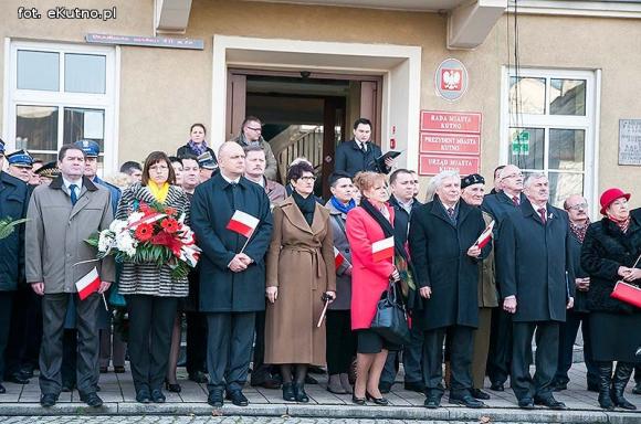 Dzień wcześniej w Kutnie mieszkańcy świętowali niepodległość