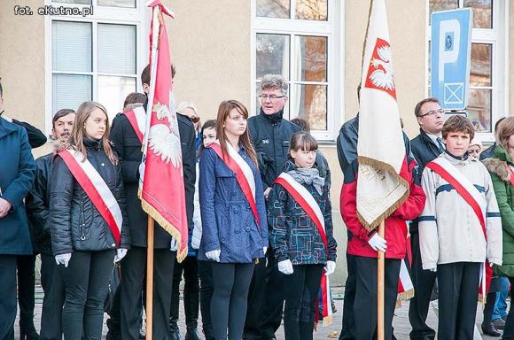 Dzień wcześniej w Kutnie mieszkańcy świętowali niepodległość