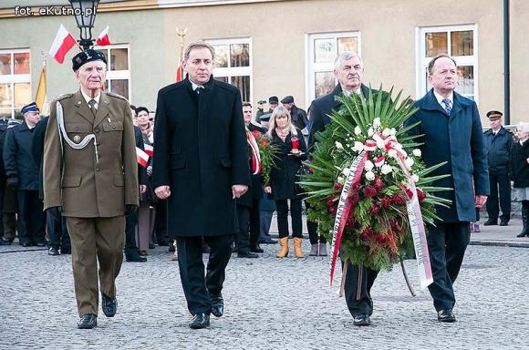 Dzień wcześniej w Kutnie mieszkańcy świętowali niepodległość