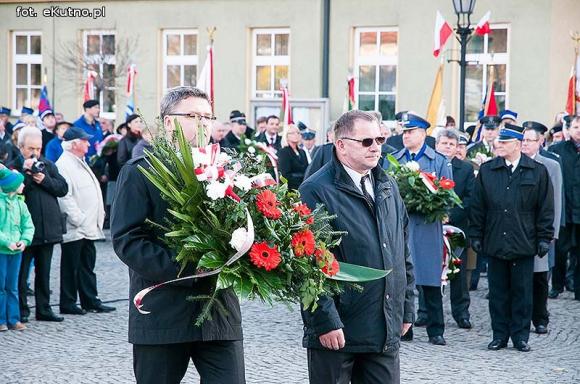 Dzień wcześniej w Kutnie mieszkańcy świętowali niepodległość