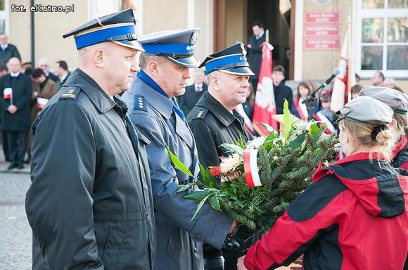 Dzień wcześniej w Kutnie mieszkańcy świętowali niepodległość