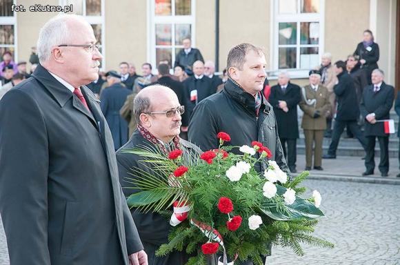 Dzień wcześniej w Kutnie mieszkańcy świętowali niepodległość