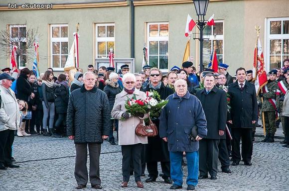 Dzień wcześniej w Kutnie mieszkańcy świętowali niepodległość