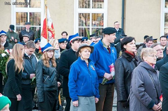 Dzień wcześniej w Kutnie mieszkańcy świętowali niepodległość