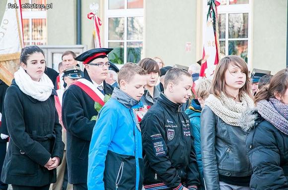 Dzień wcześniej w Kutnie mieszkańcy świętowali niepodległość