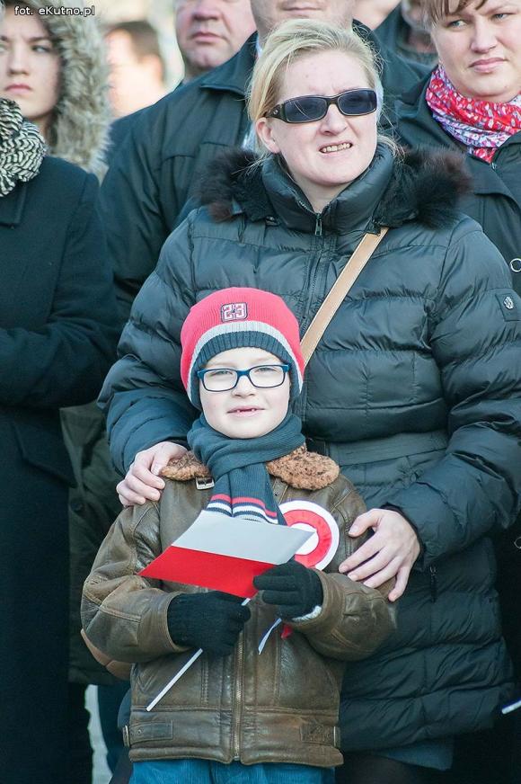 Dzień wcześniej w Kutnie mieszkańcy świętowali niepodległość