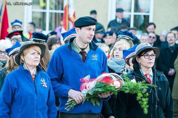 Dzień wcześniej w Kutnie mieszkańcy świętowali niepodległość