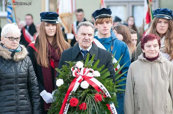 Dzień wcześniej w Kutnie mieszkańcy świętowali niepodległość