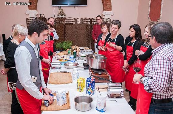 Włoskie gotowanie z prezydentami i kutnowskimi przedsiębiorcami
