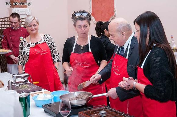 Włoskie gotowanie z prezydentami i kutnowskimi przedsiębiorcami